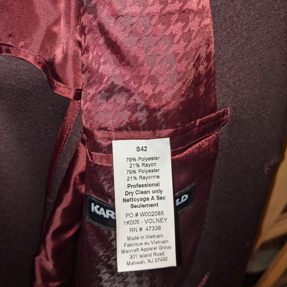 EUC Karl Lagerfeld Blazer 42S - Picture 5 of 14